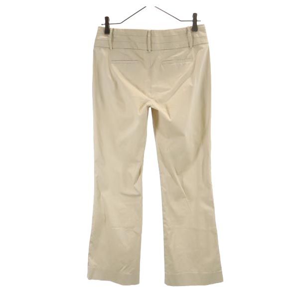 MAX&CO マックスアンドコー ロング フレアパンツ 40 ベージュ レディース