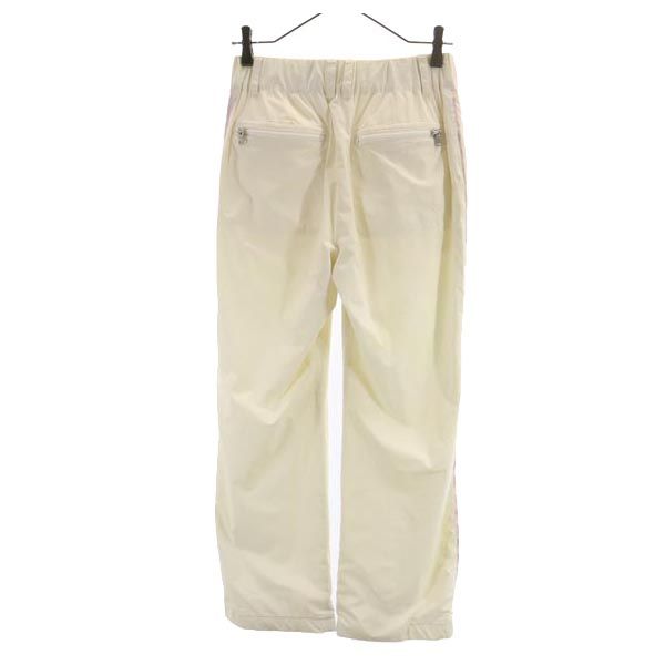 BURBERRY バーバリー ゴルフ パンツ M アイボリー×ピンク ロング レディース