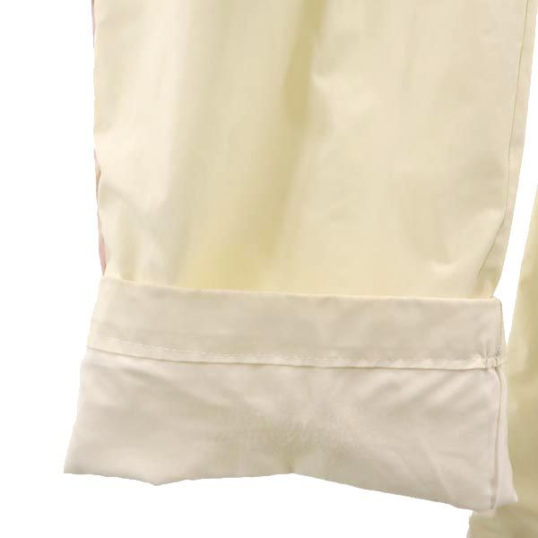 BURBERRY バーバリー ゴルフ パンツ M アイボリー×ピンク ロング レディース