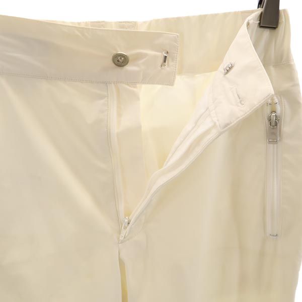 BURBERRY バーバリー ゴルフ パンツ M アイボリー×ピンク ロング レディース