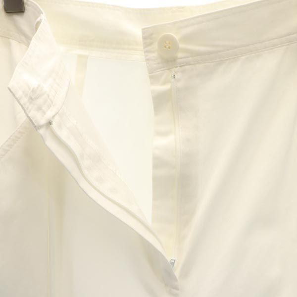 KRIZIA クリッツア USA製 タック パンツ 16 ホワイト系 ビッグサイズ レディース