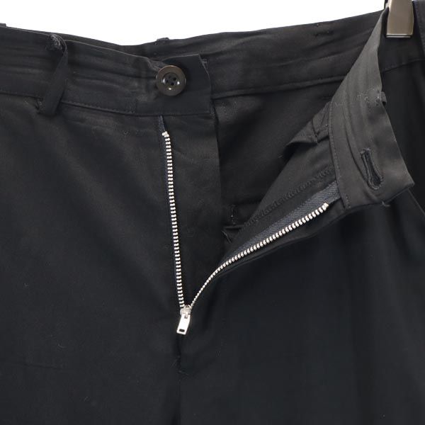 Y's ワイズ ウール ロングパンツ 2 ブラック系 メンズ