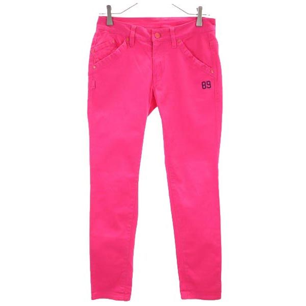 PEARLY GATES パーリーゲイツ ゴルフ パンツ 0 ピンク系 レディース