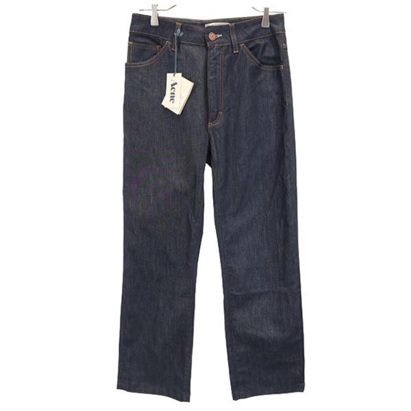 未使用 ACNE アクネ ストレッチ ストレートデニムパンツ w29 タグ付き レディース