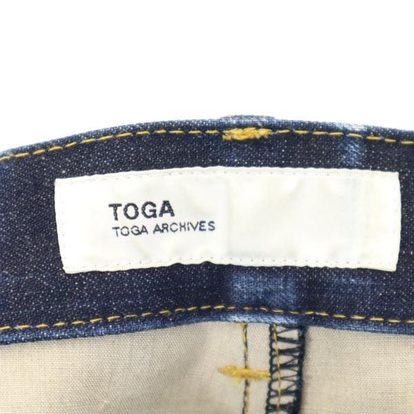 TOGA トーガ カットオフ テーパードデニムパンツ w34 ジーパン メンズ