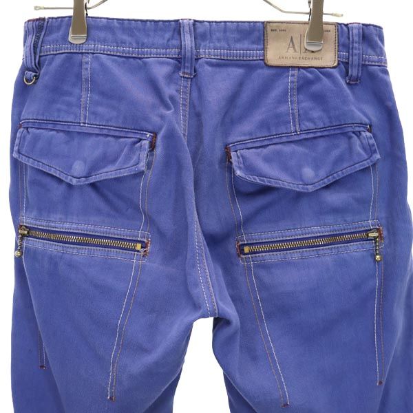 ARMANI EXCHANGE アルマーニエクスチェンジ ロングパンツ w30 青系 メンズ