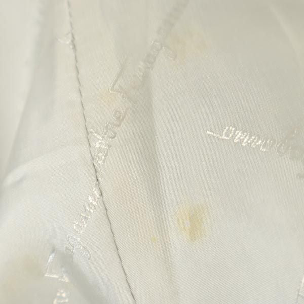 Salvatore Ferragamo サルヴァトーレフェラガモ イタリア製 ロングパンツ US10 ブルー系 サイドジップ レディース