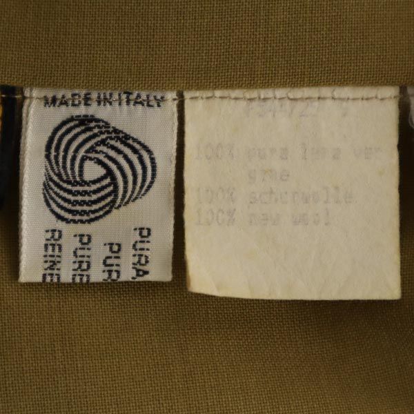 FENDI フェンディ イタリア製 ロング テーパードパンツ 38 ベージュ レディース