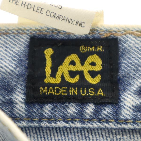 Lee リー USA製 テーパードデニムパンツ W27 ジーパン レディース
