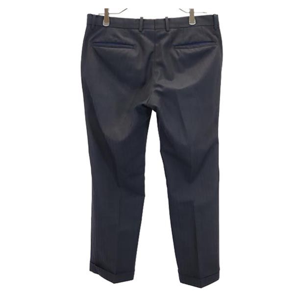 LANVIN en Bleu ランバンオンブルー 日本製 ウール スラックスパンツ 濃紺 メンズ