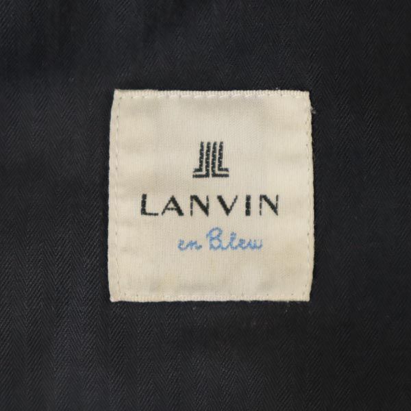 LANVIN en Bleu ランバンオンブルー 日本製 ウール スラックスパンツ 濃紺 メンズ