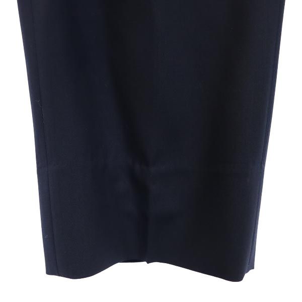 LANVIN ランバン 日本製 ウール スラックスパンツ 79 濃紺 メンズ