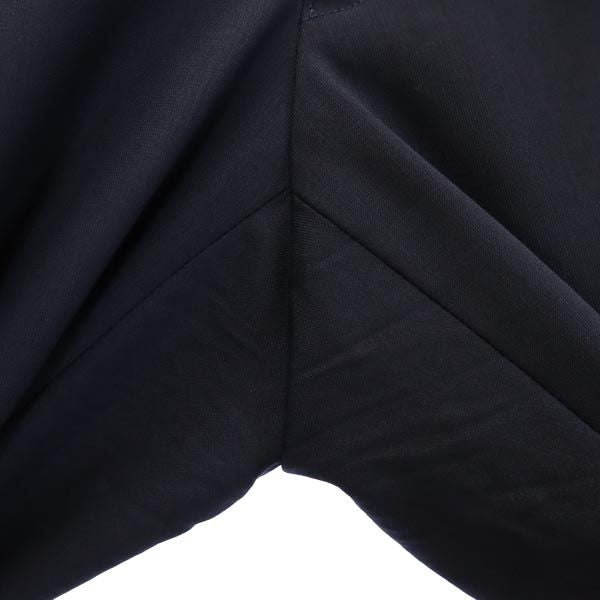 LANVIN ランバン 日本製 ウール スラックスパンツ 79 濃紺 メンズ