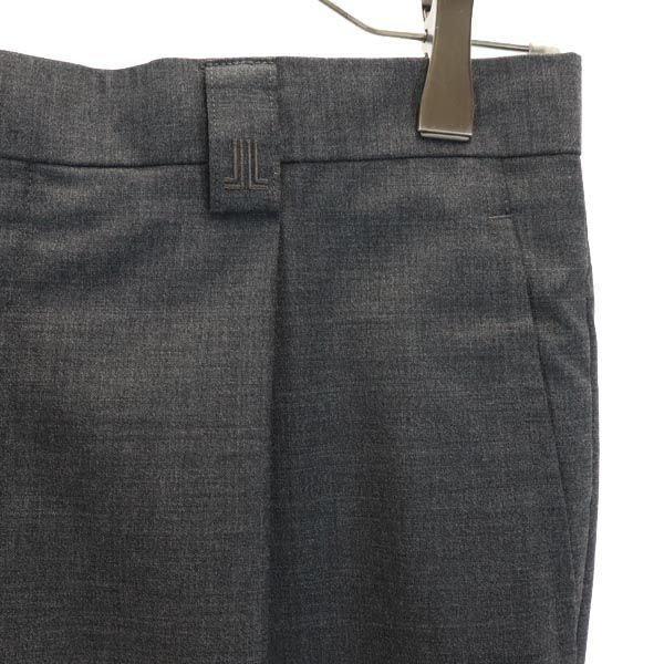 ランバン 日本製 ウール スラックスパンツ 82 グレー LANVIN メンズ