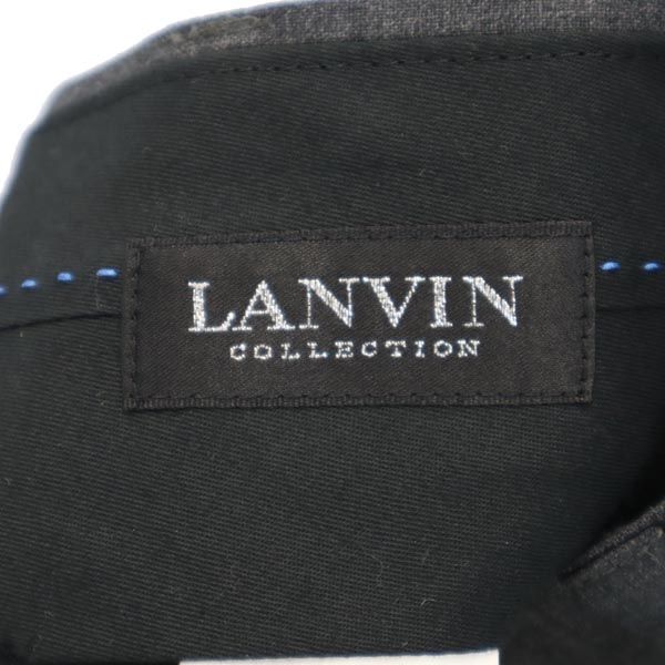 ランバン 日本製 ウール スラックスパンツ 82 グレー LANVIN メンズ