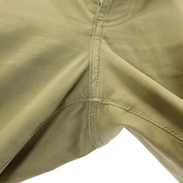 BALENCIAGA バレンシアガ イタリア製 パンツ w31 カーキ ボタンフライ メンズ