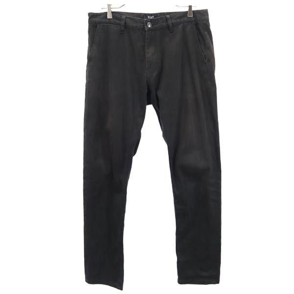 HUF ハフ テーパードパンツ W33 黒 メンズ
