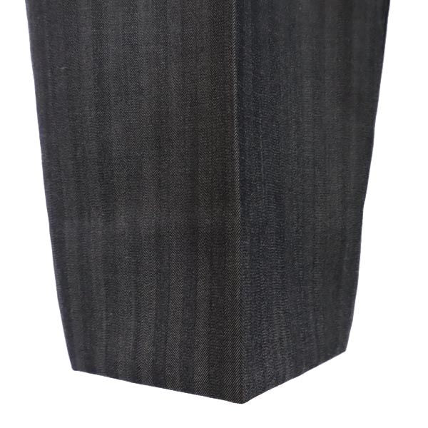 LANVIN en Bleu ランバンオンブルー 日本製 ウールブレンド ストライプ柄 スラックスパンツ 82 グレー メンズ