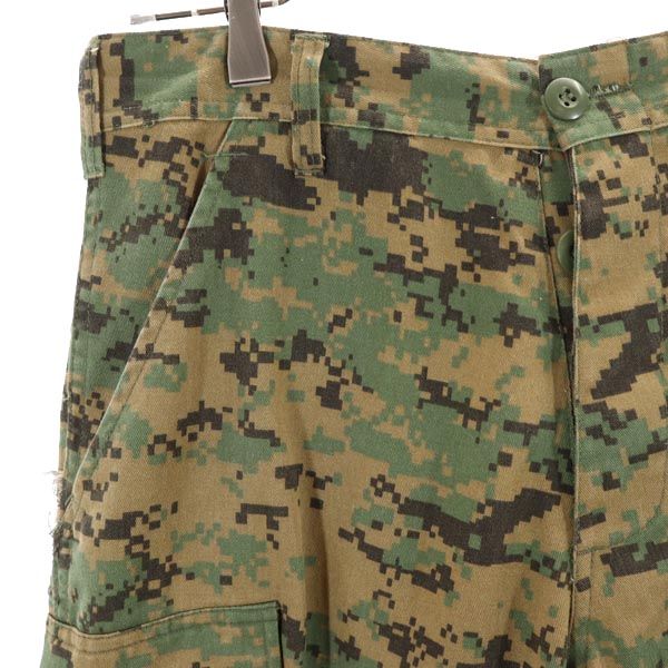 ロスコ モザイクカモフラージュ柄 ミリタリー カーゴパンツ S(w27-w31) カーキ系 ROTHCO ボタンフライ メンズ