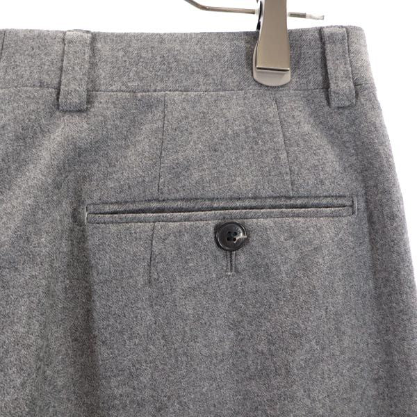 LANVIN ランバン 日本製 ウール スラックスパンツ 79 グレー メンズ