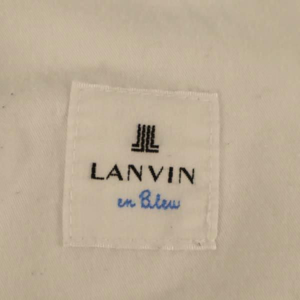 LANVIN en Bleu ランバンオンブルー 日本製 ロングパンツ 48 白系 メンズ