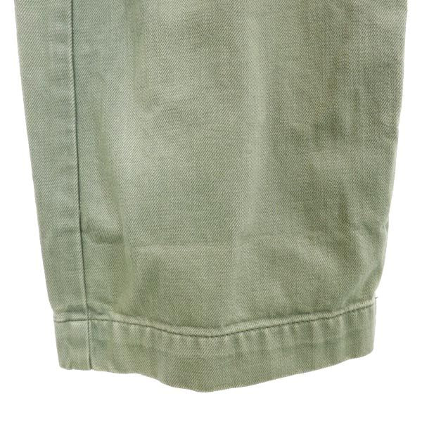 エンポリオアルマーニ ストレートデニムパンツ 46 カーキ系 Emporio Armani ボタンフライ ジーパン メンズ