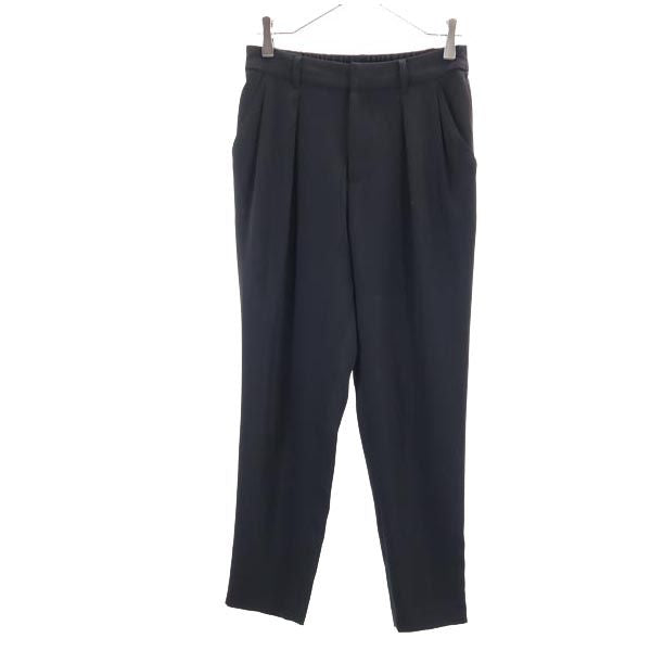 BLUE LABEL CRESTBRIDGE ブルーレーベルクレストブリッジ 三陽商会 スラックスパンツ 38 ブラック レディース