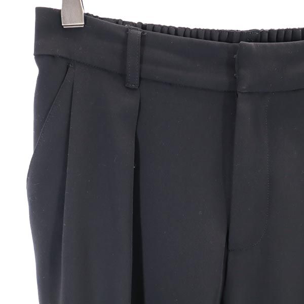 BLUE LABEL CRESTBRIDGE ブルーレーベルクレストブリッジ 三陽商会 スラックスパンツ 38 ブラック レディース