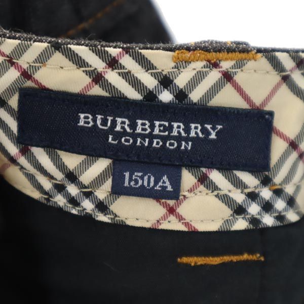 BURBERRY バーバリー 三陽商会 ロールアップ ロングパンツ 150A ダークグレー キッズ
