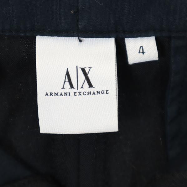 ARMANI EXCHANGE アルマーニエクスチェンジ ロング フレアパンツ 4 黒 レディース