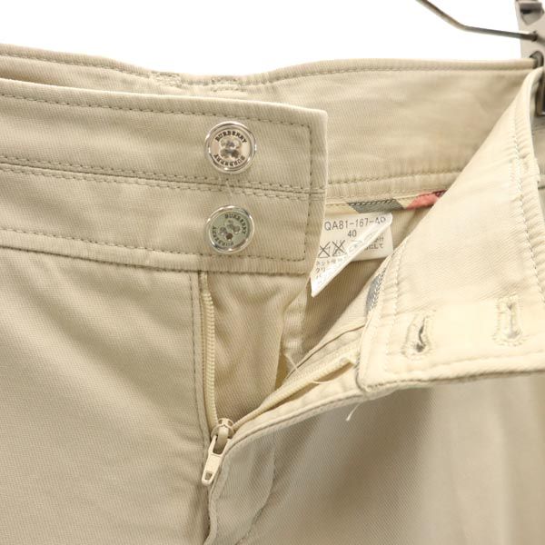 BURBERRY バーバリー 三陽商会 チノパンツ 40 ベージュ メンズ