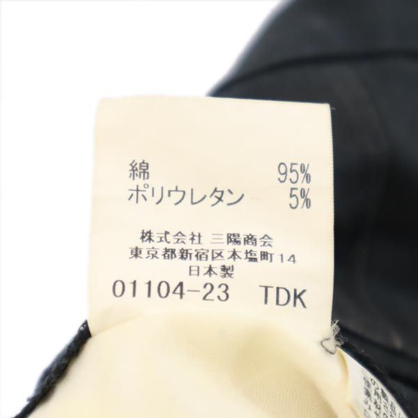 BURBERRY バーバリー 三陽商会 日本製 スラックスパンツ 85 黒 メンズ