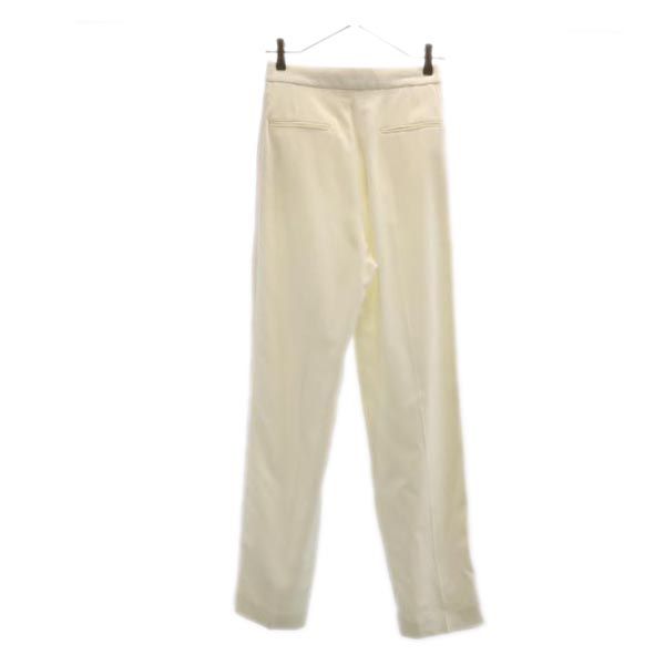 Stella McCartney ステラマッカートニー イタリア製 センタープレス スラックスパンツ 34 アイボリー系 レディース