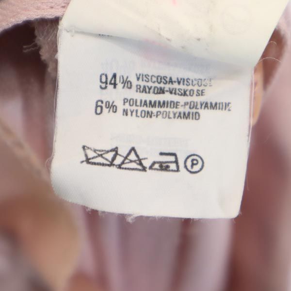 エンポリオアルマーニ イタリア製 スラックスパンツ 38 ピンク Emporio Armani レディース