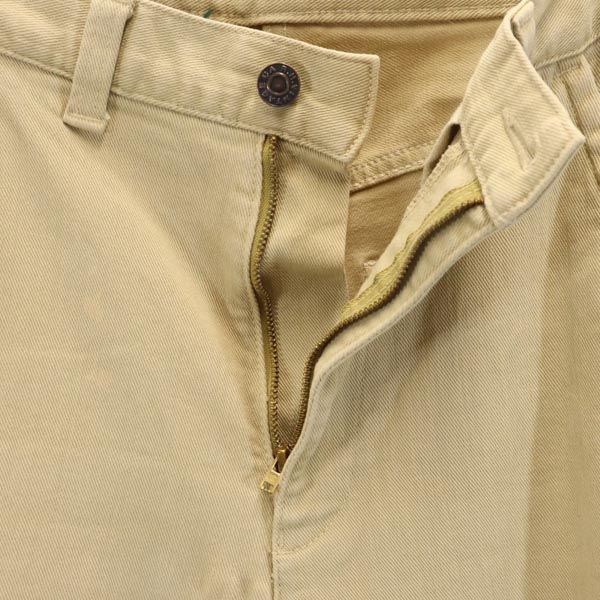 Ron Herman ロンハーマン ワイドパンツ W23 ベージュ カットオフ フリンジ レディース