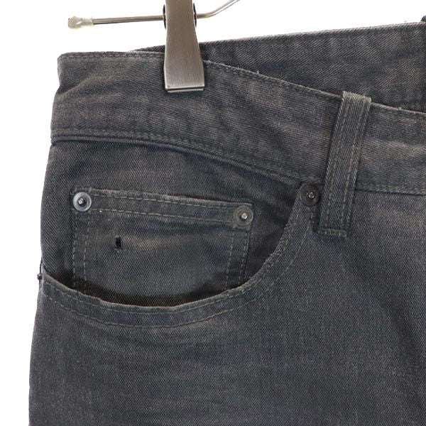 BALENCIAGA バレンシアガ 日本製 ダメージ加工 パンツ w28 ダークグレー メンズ