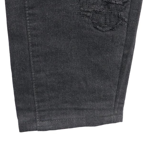 BALENCIAGA バレンシアガ 日本製 ダメージ加工 パンツ w28 ダークグレー メンズ