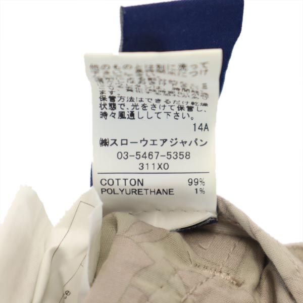 INCOTEX インコテックス ロングパンツ 38 グレー系 レディース