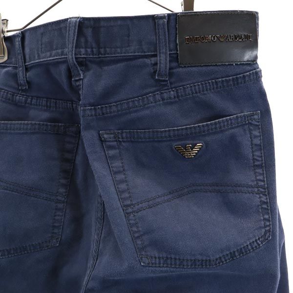 Emporio Armani エンポリオアルマーニ ロングパンツ w31 ネイビー系 メンズ