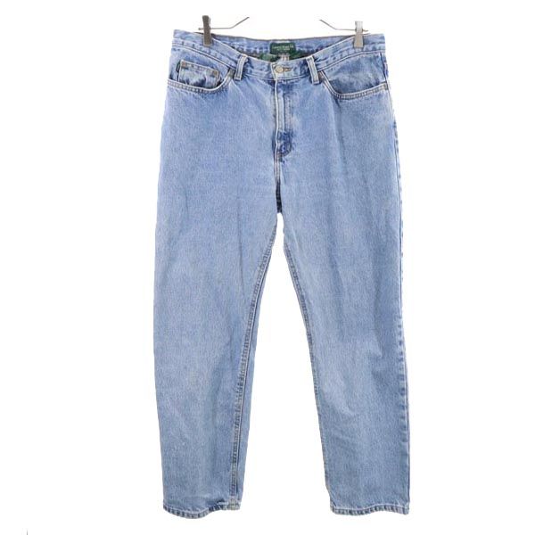 LAUREN JEANS Co. RALPH LAUREN PETITE ローレンジーンズ ラルフローレン テーパードデニムパンツ 14P ジーパン レディース
