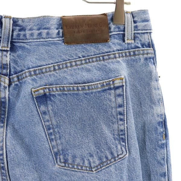 LAUREN JEANS Co. RALPH LAUREN PETITE ローレンジーンズ ラルフローレン テーパードデニムパンツ 14P ジーパン レディース