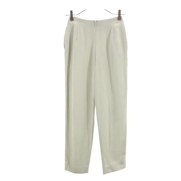 Emporio Armani エンポリオアルマーニ イタリア製 ウールブレンド スラックスパンツ 38 グレー系 レディース