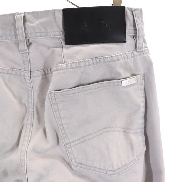 アルマーニエクスチェンジ ストレッチパンツ 31R グレー ARMANI EXCHANGE メンズ