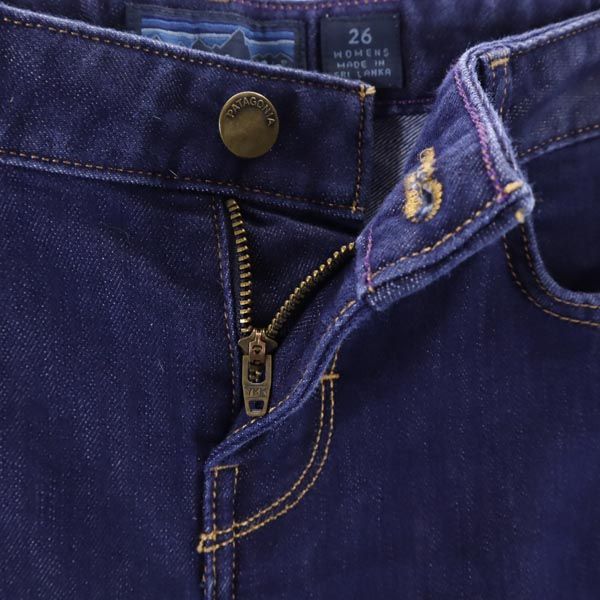 パタゴニア アウトドア ストレートデニムパンツ w26 patagonia ジーパン レディース
