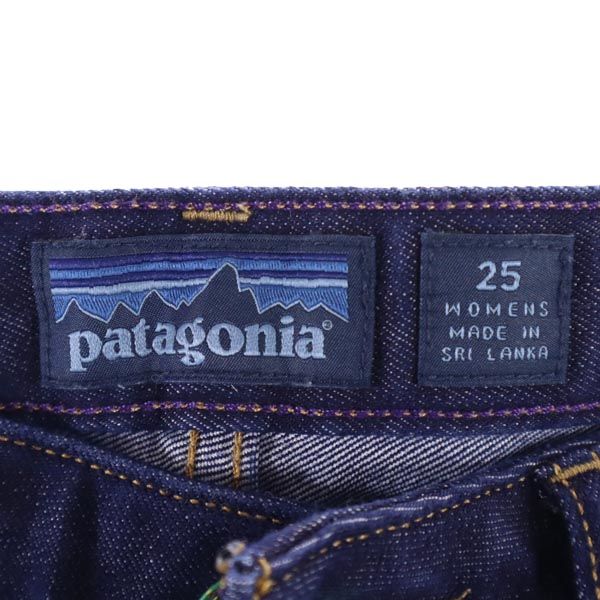 patagonia パタゴニア アウトドア ストレートデニムパンツ w25 ジーパン レディース