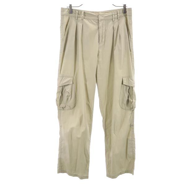 MAX&CO マックスアンドコー カーゴパンツ 40 ベージュ ロング レディース