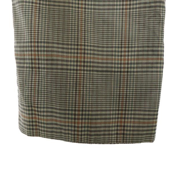 Burberrys バーバリーズ 90s オールド ウール チェック柄 スラックスパンツ 76 カーキ系 メンズ