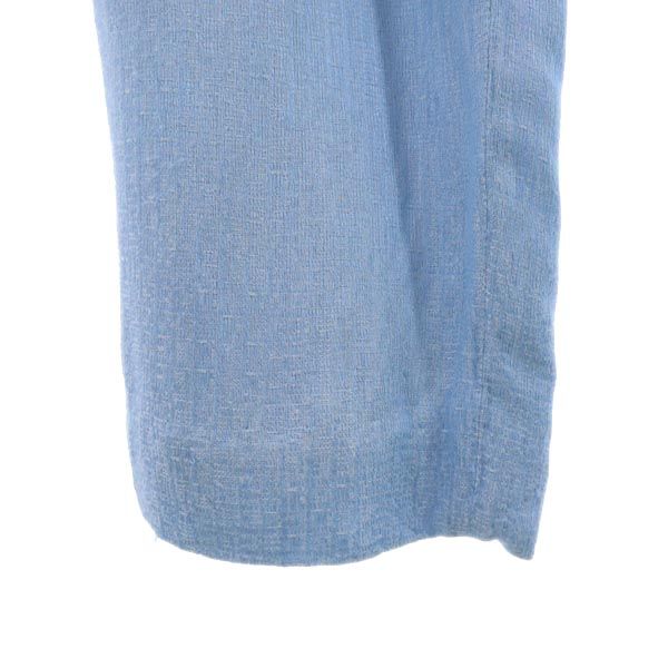 YVES SAINT LAURENT イヴサンローラン パンツ 38 水色 レディース