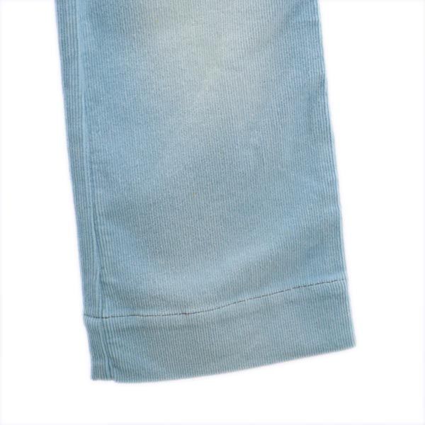 MAX&CO マックスアンドコー イタリア製 フレア コーデュロイパンツ 38 水色 レディース