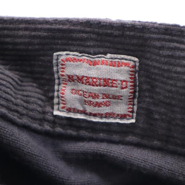 NORTH MARINE DRIVE ノースマリンドライブ ストレート コーデュロイパンツ w32 グレー系 メンズ